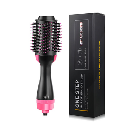 One Step Hair Dryer & Volumizer — Hot Air Brush, Straightener + Styler